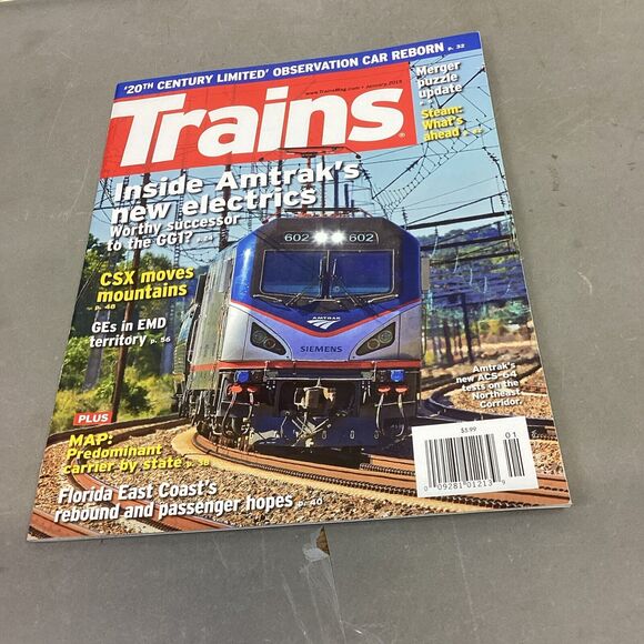 Lot Of 9 -Passenger Train Journal, Trains, Railpace & Model Railroader Magazines - Picture 9 of 16